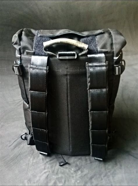 28l Black Roll Top Backpack Top Backpacks Camera Bag Man Bag