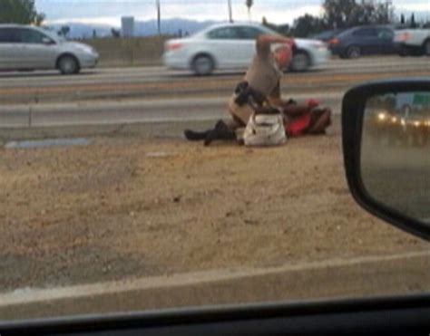 No Criminal Charges For Chp Officer Seen Punching Woman In Video Los Angeles Times