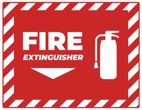 Free Printable Fire Extinguisher Signs Uk Printable Templates