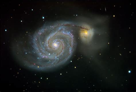 M51 Whirlpool Galaxy Flc Observatory