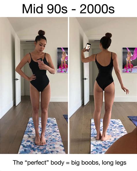 Fitness Model Demonstrates What A Perfect Body Looked Like Throughout