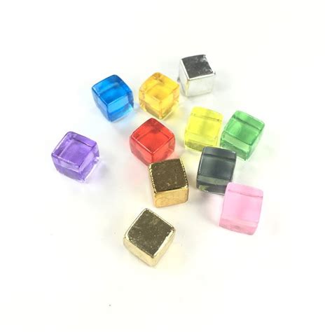 Plastic Cubes 8mm Print And Play