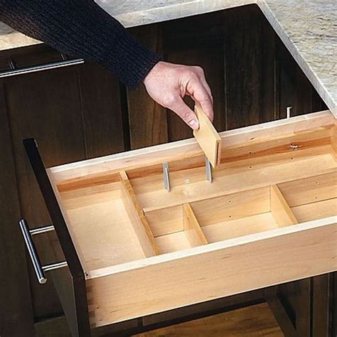 Make sure the glue dries before turning the drawer back . DIY Adjustable Drawer Dividers - DIY projects for everyone!