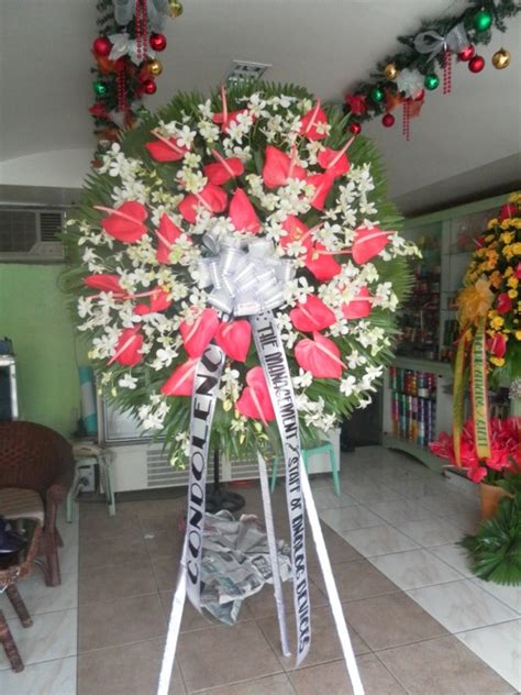 There are a variety of funeral arrangements and. cheap funeral flowers door to door delivery in Manila ...