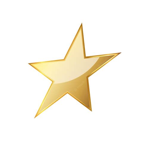 Premium Vector Golden Star Icon Vector Illustration Golden Star