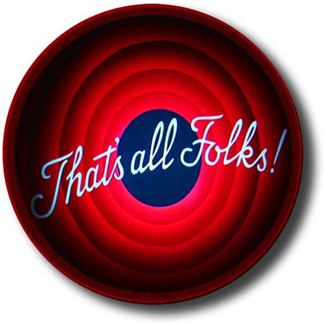 Thats All Folks Icon By Slamiticon Thats All Folks Original Size