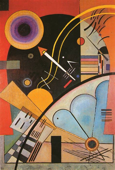 Tensión Calma 1924 Kandinsky Arte Abstracto Contemporáneo Arte