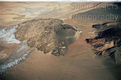 Aerial View Of Extinct Volcano On The Floor Of The Great Rift Valley