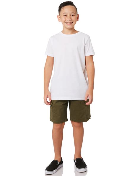 Swell Boys Napalm Short Teens Military Surfstitch