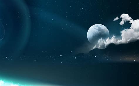 Space Mobile Wallpaper Full Moon Widescreen Images Hd Wallpapers
