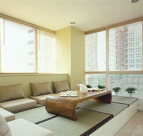 Serene Japanese Inspired Living Room Design In 2020 Japanese Living