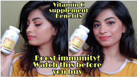 Vitamin c is needed by the body to form collagen. Vitamin C supplement benefits | Vitamin C for skin (HINDI ...