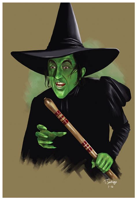 The Wicked Witch Of The West — Tony Santiago Art