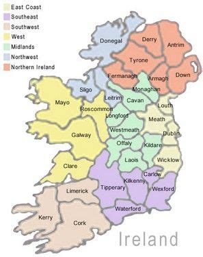 Los Condados De Irlanda County Cork Ireland Counties Of Ireland