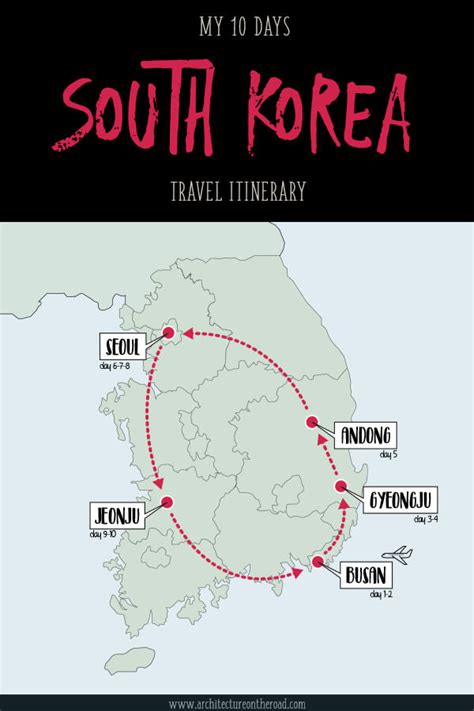 my 10 days first time to south korea itinerary