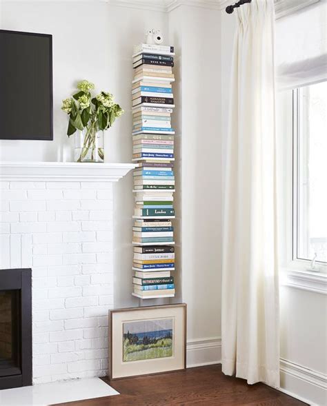 Small Nook Solution Book Storage Idea Stack Of Books Bookshelves
