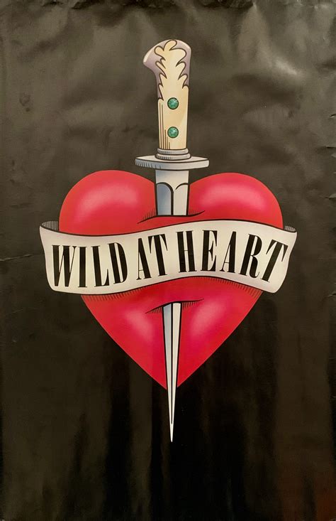 Original Wild At Heart Movie Poster David Lynch Nicolas Cage