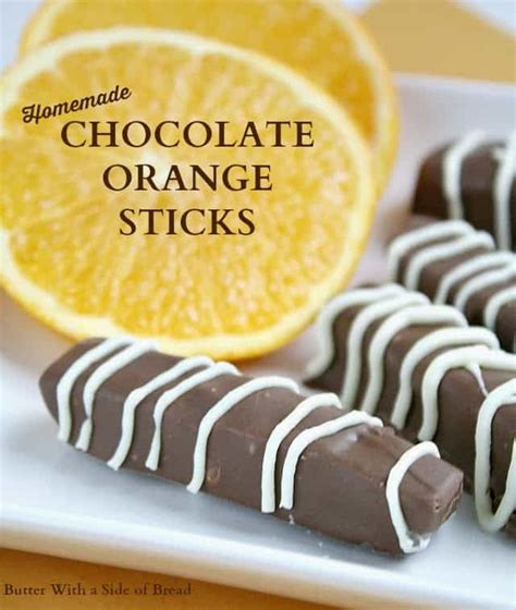 Chocolate Orange Sticks Are Made With A Delicious Orange Jelly Filling