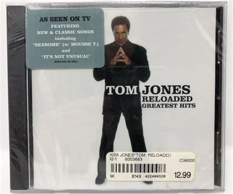 Reloaded Greatest Hits Cd By Tom Jones New Sealed Ebay