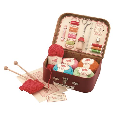 Sewing Activity Kit Includes Supplies For Sewing Knitting And Crochet