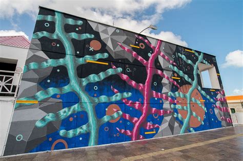 Festival Concreto Wall On Behance Graffiti Illustration