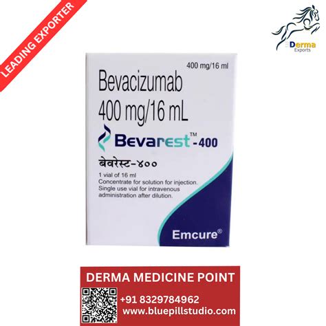 Bevacizumab 400 Mgml Injection At Rs 40000 Avastin Injection In