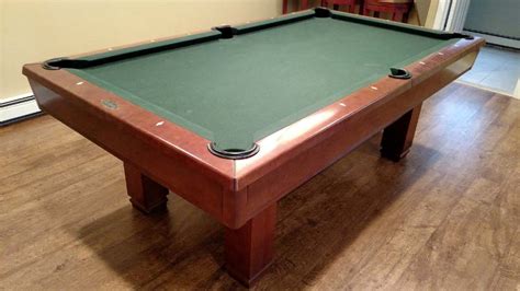 7' Brunswick Hawthorn Pool Table For Sale - Used