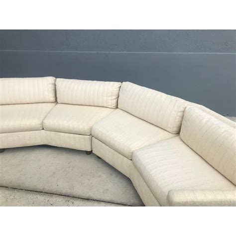 Saw something that caught your attention? Selig Mid Century Modern Semi-Circle Sectional Sofa | Chairish