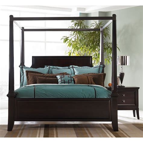 King wynwood hathaway canopy bed in hei bei antique canopy bed with step stand. Martini Suite Canopy Bed Millennium | Furniture Cart