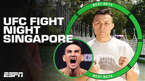 Best Bets For Ufc Fight Night Singapore Max Holloway Vs The Korean