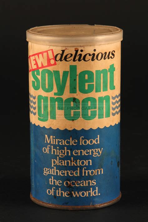 The Prop Gallery Promotional Soylent Green Can