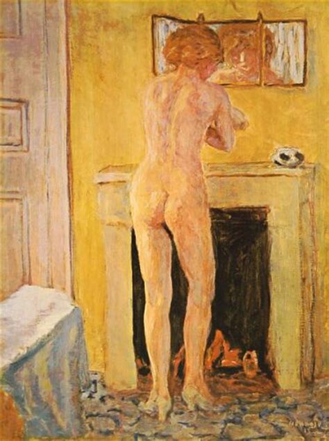 Nude At The Fireplace Pierre Bonnard Wikiart Org