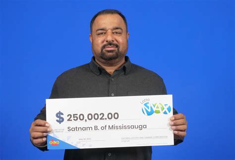 An Ontario Lottery Winner Just Won 250k And Its His Second Win In 4 Years Narcity
