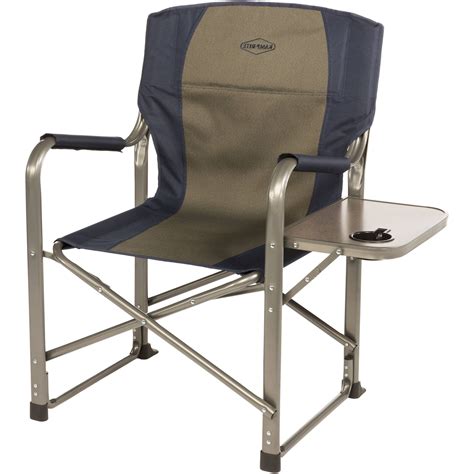 Heavy duty camping chairs are sturdy additions to any outdoor activity. Earth Extra Heavy Duty Folding Director'S Chair W/ Side ...