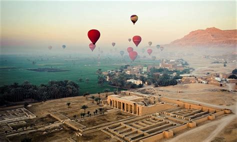 Hot Air Balloon Ride In Luxor Egypt Key Tours