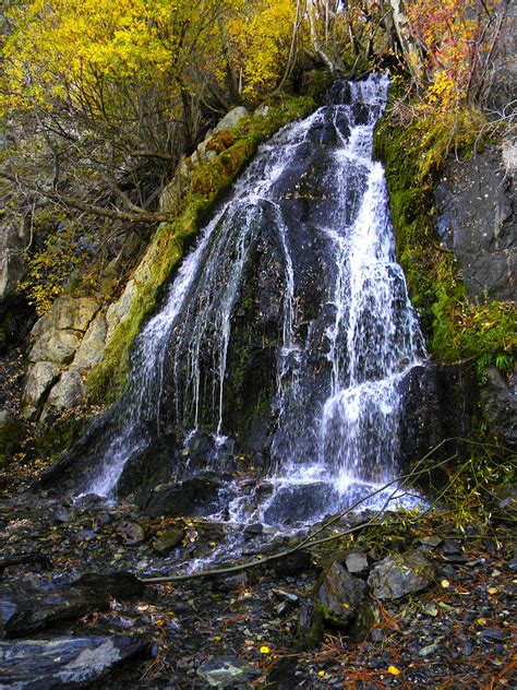 Waterfall In Kings Canyon Nevada Photograph By Frank Wilson Pixels
