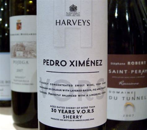 Sweet Wine Season 4 Pedro Ximenez An Extreme Style Jamie Goodes Wine Blog