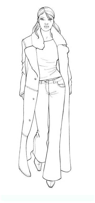 Download fashion_3 Teens and adults coloring pages | Fashion coloring book, Coloring pages, Adult coloring