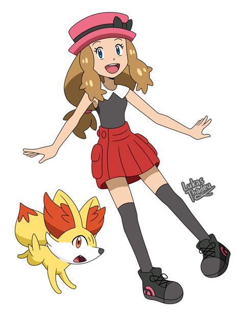 Pokemon Anime Serena Sun And Moon Style By Lukasthadeuart On