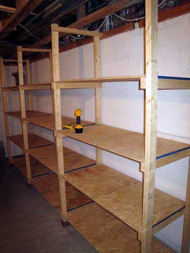 Basement, basement shelving ideas was posted august 3, 2018 at 2:55 am by onegoodthing basement. How to Build Inexpensive Basement Storage Shelves - SHTF ...