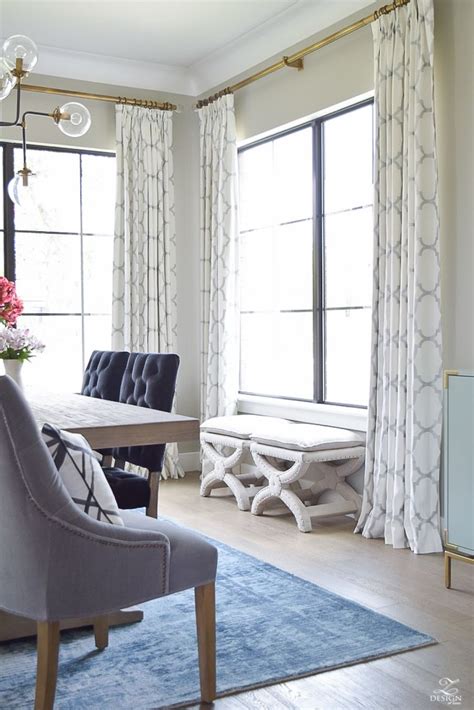 We have helpful tips on how to choose window treatment. Dining Room Reveal Part 2 | ZDesign At Home | Dining room ...