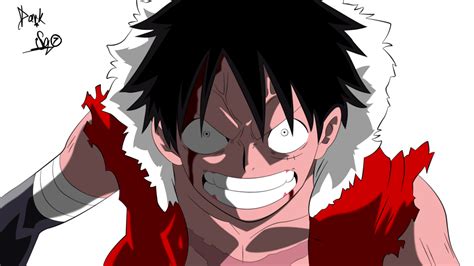 Rufy Angry By Dark On Deviantart One Piece Manga