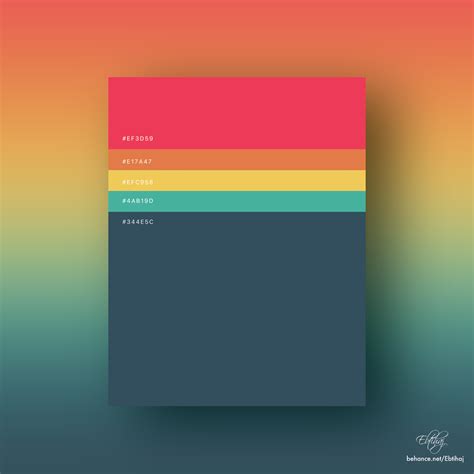 How do i use a color palette? 8 Beautiful Flat Color Palettes For Your Next Design Project