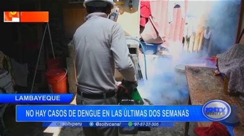 Lambayeque No Hay Casos De Dengue En Las últimas Dos Semanas Soltv Peru