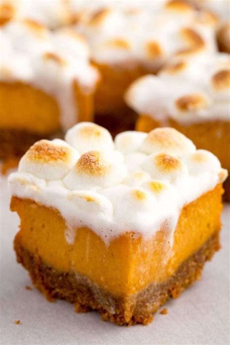 Sweet Potato Marshmallow Bars Are For Everyone Who Hates Pumpkin Pie