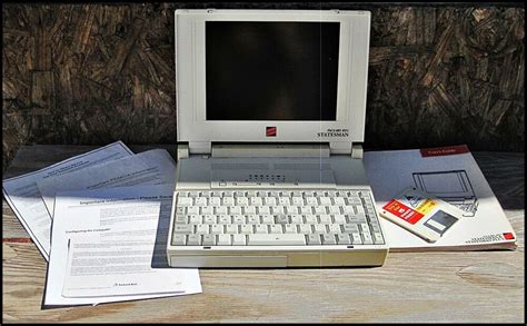 Vtg Laptop Computer 1993 Packard Bell Statesman Plus 810415 No Cords