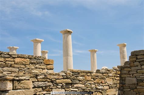 Photo Of Ancient Greek Ruins Delos Cyclades Greece