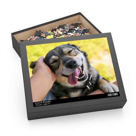 Custom Jigsaw Pet Photo Puzzle Onyx Prints