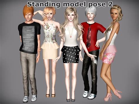 Move onto complicated poses or. My Sims 3 Poses: Standing model Pose 2 by Yuu