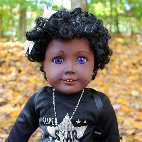 ooak custom american girl doll custom 18 inch doll african etsy